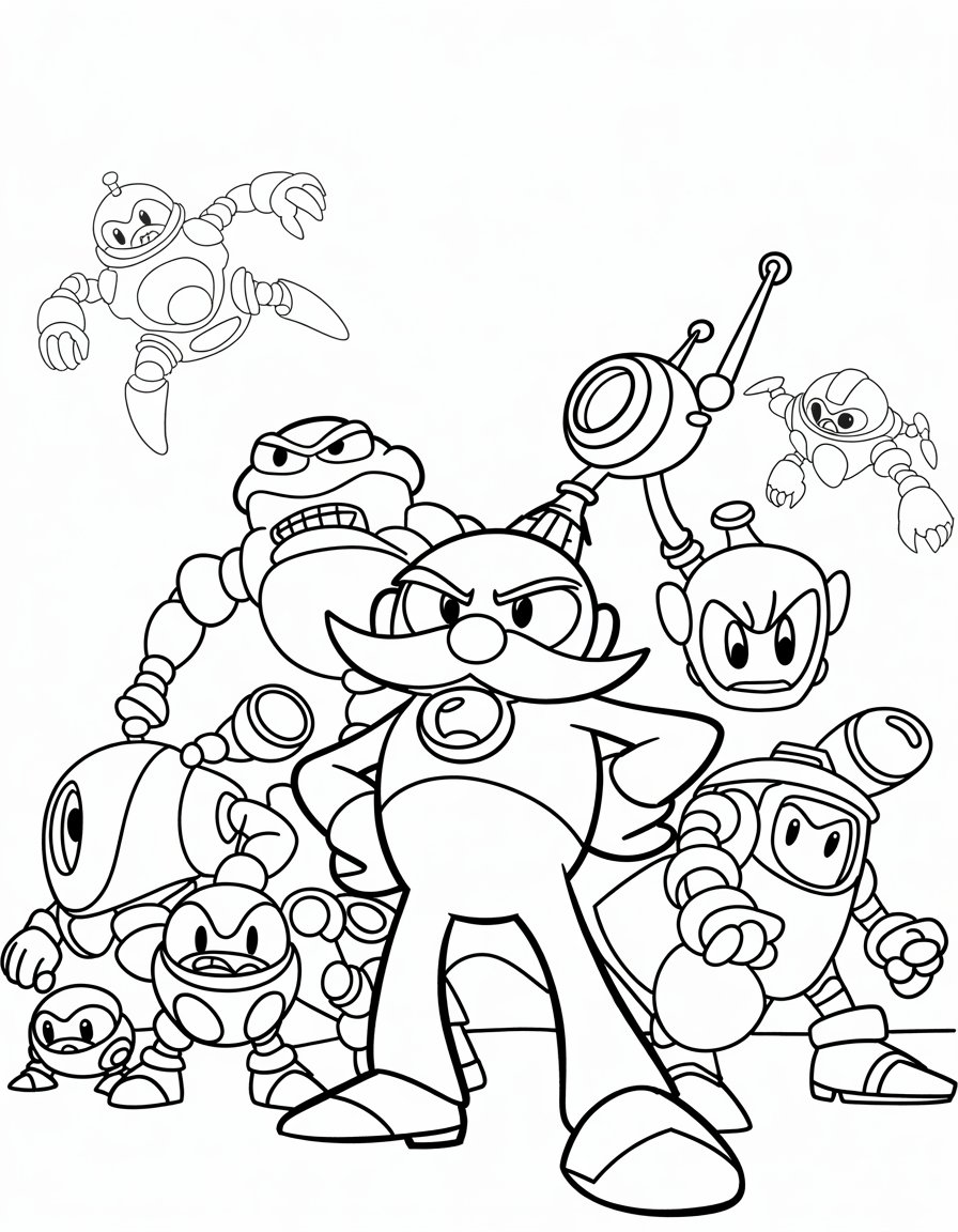 Dr. Eggman's Robot Army